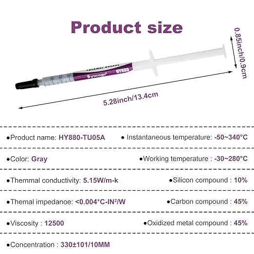 Thermal Paste rated to 280C