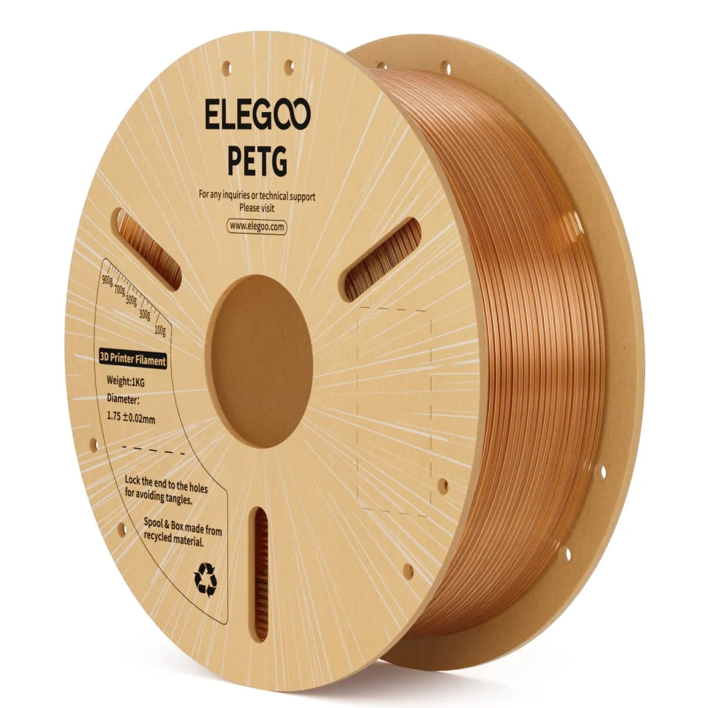 Elegoo Filament - PETG Transparent Amber