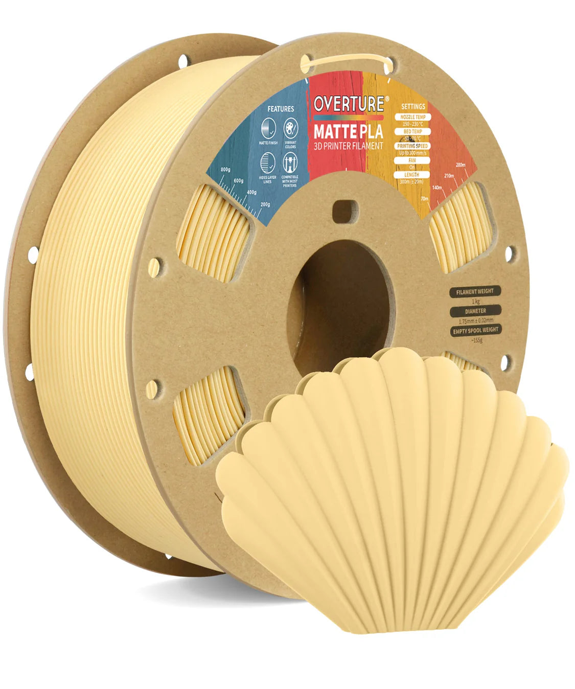 Overture Matte PLA
