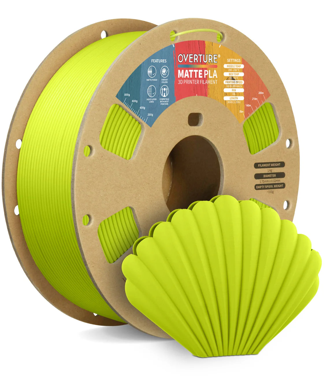 Overture Matte PLA